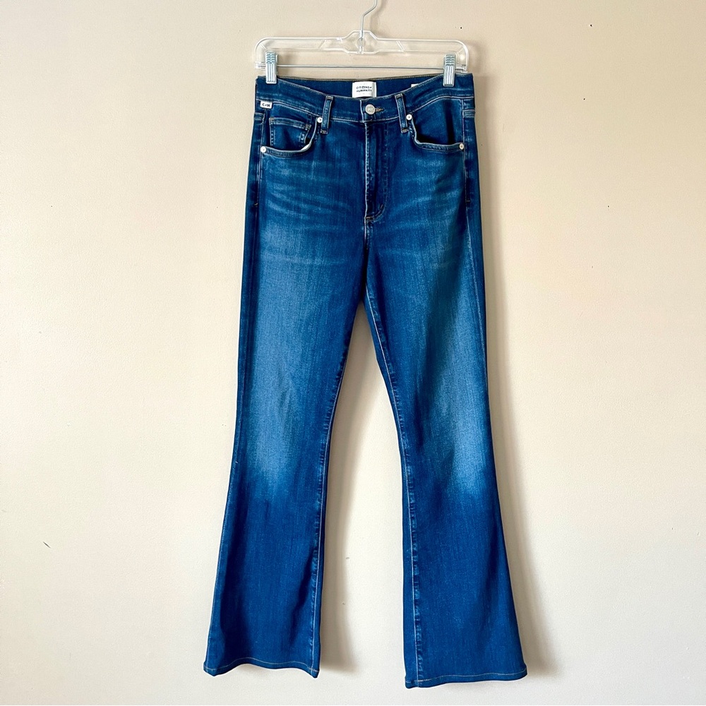 CITIZENS OF HUMANITY | Blue Lilah High Waisted Bootcut Flare Denim Jeans Sz 28